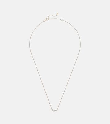 14kt gold (585/1000) necklace with diamonds | Mateo