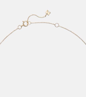 14kt gold (585/1000) necklace with diamonds | Mateo