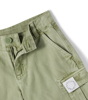 Canvas cargo shorts | Stella McCartney Kids