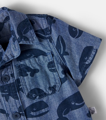 Baby Bedrucktes Jeanshemd | Stella McCartney Kids