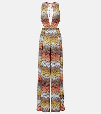 Wave lamé jumpsuit | Missoni