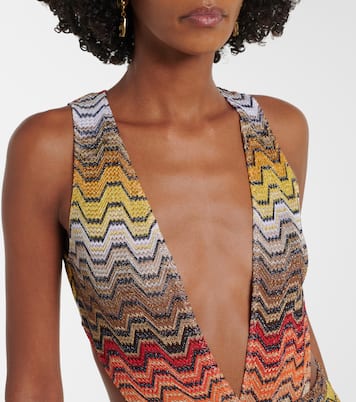 Wave lamé jumpsuit | Missoni