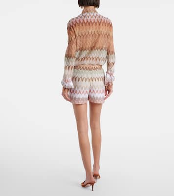 Lamé shorts | Missoni