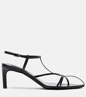 Cage leather sandals | Jil Sander