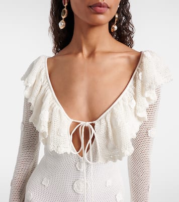 Embellished midi dress | Self-Portrait