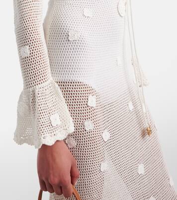 Embellished midi dress | Self-Portrait