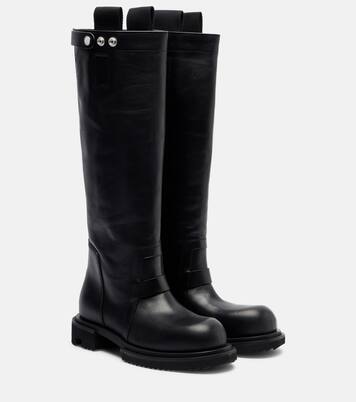 Gabe leather knee-high boots | Rick Owens