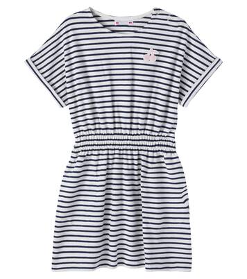Striped cotton dress | Bonpoint