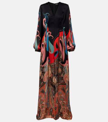 Paisley silk gown | Etro
