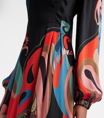 Paisley silk gown | Etro