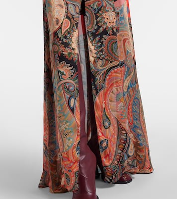Paisley silk gown | Etro