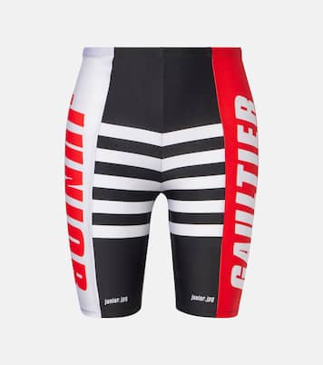 Short cycliste à rayures | Jean Paul Gaultier