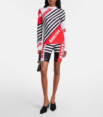 Short cycliste à rayures | Jean Paul Gaultier