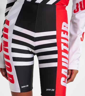 Short cycliste à rayures | Jean Paul Gaultier