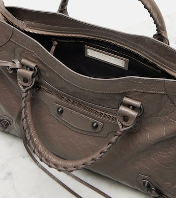 Le City Medium leather tote bag | Balenciaga