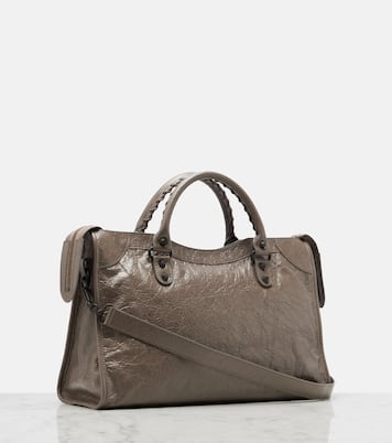 Le City Medium leather tote bag | Balenciaga