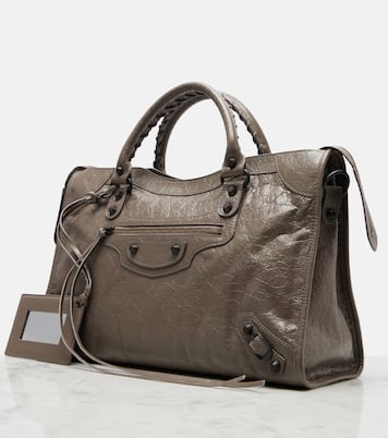 Le City Medium leather tote bag | Balenciaga