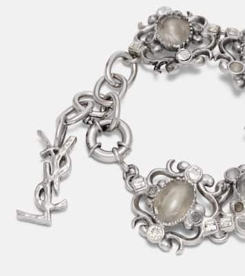 Cassandre embellished bracelet  | Saint Laurent