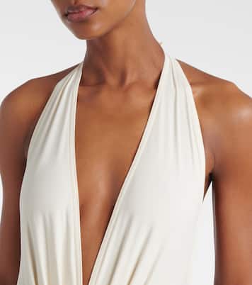 Rosetta halterneck swimsuit | Karla Colletto