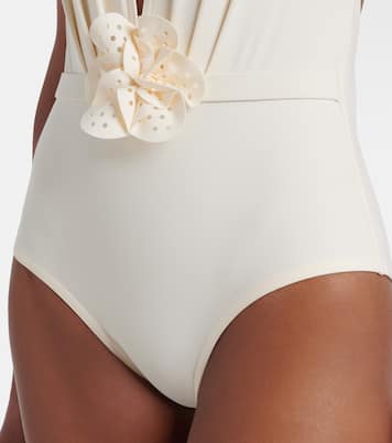 Rosetta halterneck swimsuit | Karla Colletto