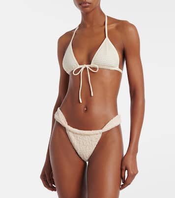 Emma knitted bikini top | Montce
