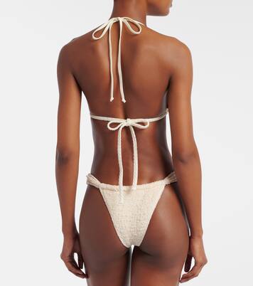 Emma knitted bikini top | Montce