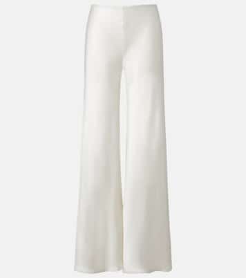 Satin wide-leg pants | Norma Kamali