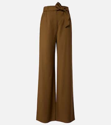 Pantalon ample en laine | Max Mara