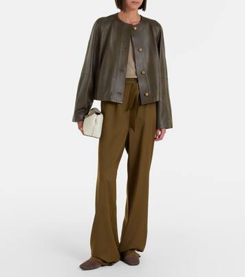 Pantalon ample en laine | Max Mara