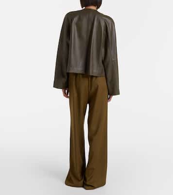 Pantalon ample en laine | Max Mara