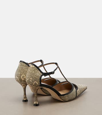 Pumps Gish aus Leder | Manolo Blahnik