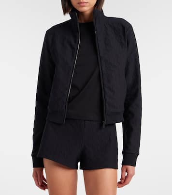 Chaqueta deportiva de jersey de jacquard GG | Gucci
