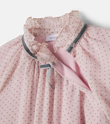 Vestido con lunares escalonado | Monnalisa