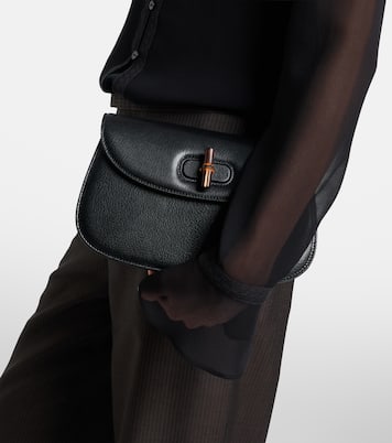 Sac à bandoulière Bamboo Small en cuir | Gucci