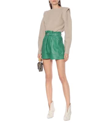 Shorts Xike aus Leder | Isabel Marant