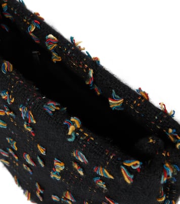 Clutch Phoebe de cachemir con flecos | Gabriela Hearst