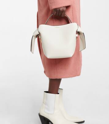 Musubi Mini leather shoulder bag | Acne Studios