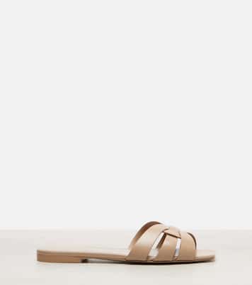 Tribute Nu Pieds 05 leather sandals | Saint Laurent