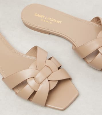 Tribute Nu Pieds 05 leather sandals | Saint Laurent