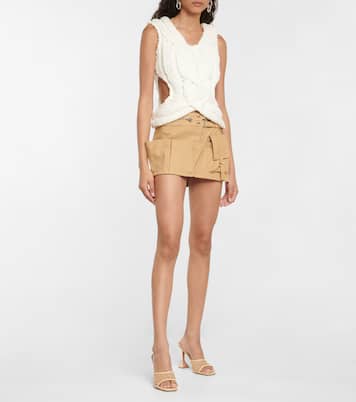 Minirock aus Baumwolle | Dion Lee