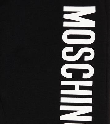 Pantalon de survêtement imprimé en coton | Moschino Kids