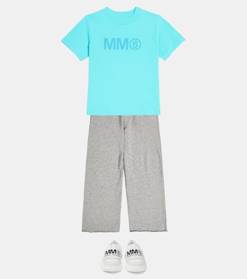 Leather sneakers | MM6 Maison Margiela Kids
