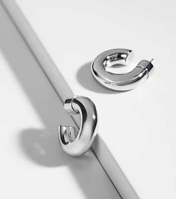 Samira Micro 14kt gold-plated hoop earrings | Jennifer Fisher