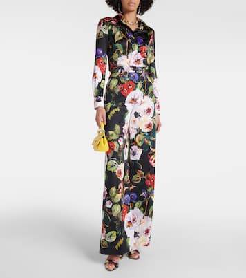 Weite Hose aus einem Baumwollgemisch | Dolce&Gabbana