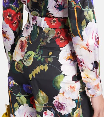 Weite Hose aus einem Baumwollgemisch | Dolce&Gabbana