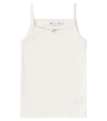 Anice set of 3 cotton tank tops | Bonpoint