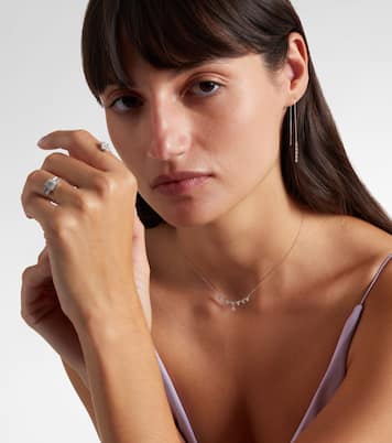 Collar de oro blanco de 18 ct con diamantes | Persée