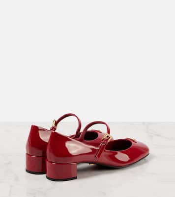 Mary-Jane-Pumps aus Lackleder | Prada