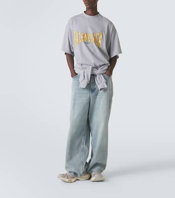 Oversized cotton jersey T-shirt | Balenciaga