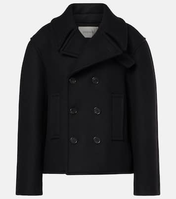 Caban oversize en laine vierge | Saint Laurent
